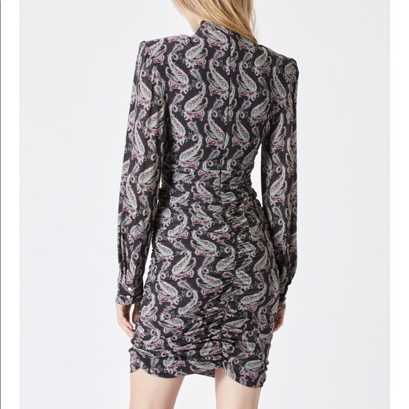 Isabel Marant Linaziki Ruched Mini dress - Picture 3 of 12
